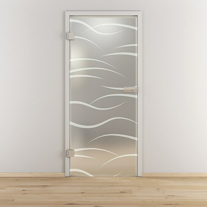 Diamond Doors Glasdrehtür 540 (959 x 1.972 mm, DIN Anschlag: Links, Einscheibensicherheitsglas (ESG)) | BAUHAUS