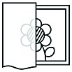 Elbersdrucke Bistrogardine Liem (B x H: 140 x 48 cm, 100 % Polyester, Mint) | BAUHAUS