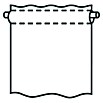 Elbersdrucke Bistrogardine Liem (B x H: 140 x 48 cm, 100 % Polyester, Mint) | BAUHAUS
