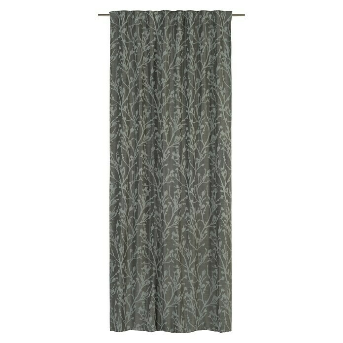 Elbersdrucke Schlaufenbandschal Secret Garden (B x H: 135 x 255 cm, 100 % Polyester, Grau)