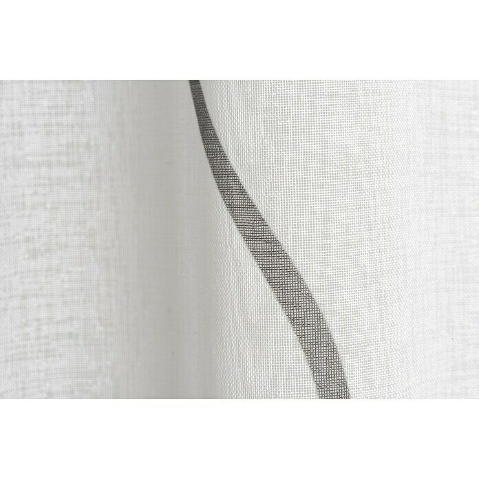 Elbersdrucke Schlaufenbandschal Curve (B x H: 140 x 255 cm, 100 % Polyester, Weiß/Grau) | BAUHAUS