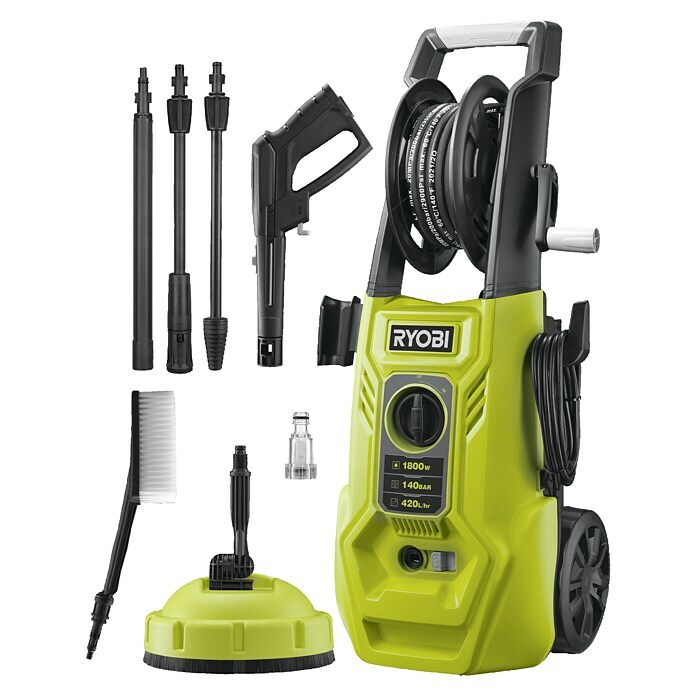 Ryobi Hochdruckreiniger RY140PWA (1.800 W) | BAUHAUS