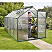 Vitavia Gewächshaus (3,77 x 1,98 x 1,96 m, Glasstärke: 4 mm, Smaragd)