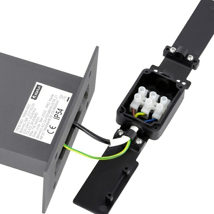 Starlux Sensor-LED-Außenwegeleuchte Udine (7 W, Warmweiß, Höhe: 600 mm, IP54)