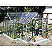 Vitavia Gewächshaus (3,83 x 3,83 x 2,6 m, Glasstärke: 3 mm, Aluminium)