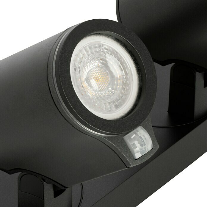 Steinel LED vanjski reflektor s senzorom Spot Duo (2 x 7 W, Antracit, D x Š x V: 9,8 x 24,7 x 17,5 cm, IP44, Sa senzorom)
