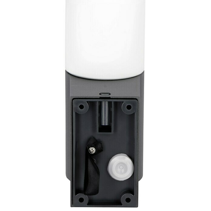 Steinel Sensor-LED-Außenwandleuchte L605 (9,5 W, Anthrazit, Mit Bewegungsmelder, L x B x H: 13,1 x 7,8 x 26 cm)