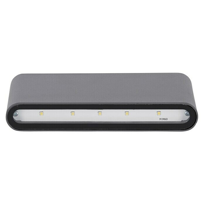 Trio Leuchten LED-Außenwandleuchte Thames II (9 W, 9 x 17,5 x 3 cm, Anthrazit, IP54) | BAUHAUS