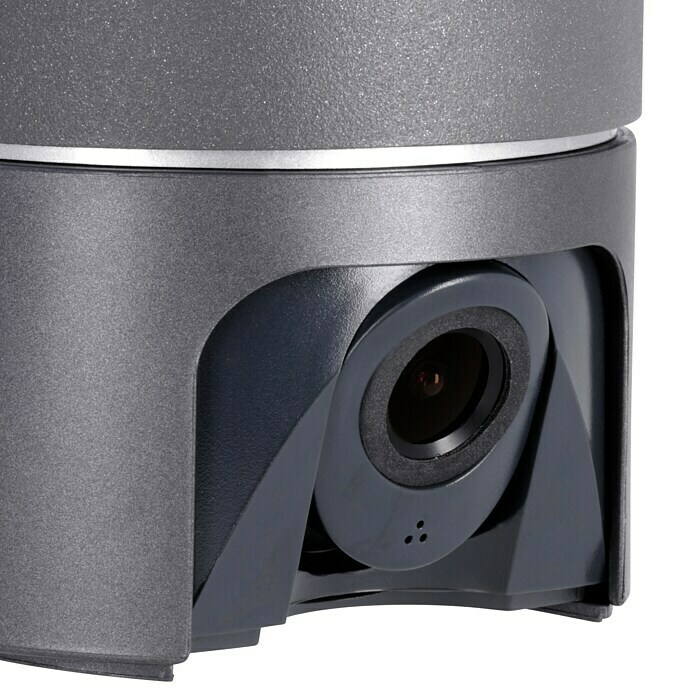 Steinel Aplique exterior LED con sensor (13,5 W, Antracita/Blanco, L x An x Al: 13,1 x 7,8 x 30,5 cm)