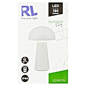 Trio Lighting Accu-tafellamp Lennon (Wit, Warm wit) | BAUHAUS