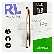 Trio Lighting Accu-tafellamp Lennon (Wit, Warm wit) | BAUHAUS