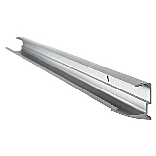 Format Profilleiste Alluminia (L x B x H: 80 x 4,5 x 5 cm, Silber)