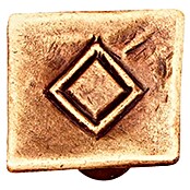 Nesu Tirador para muebles 2317C (Distancia entre orificios: 26 mm, L x An x Al: 2,6 x 1,9 x 1,2 cm, Acero, Antiguo)
