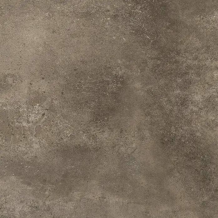 Terrassenfliese Neapel 2.0 - 60 x 60 x 2 cm, Braun, Matt - Bild einer dunkelbraunen Keramikfliese mit einer rauen, texturierten Oberfläche. Ideal für moderne Boden- oder Wandgestaltungen.