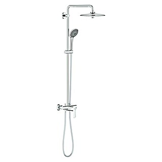 Grohe QuickFix Sistema de ducha Vitalio Joy (Con grifo monomando, Distancia entre orificios: 101,2 cm, Número de tipos de chorro: 4 ud., Cromo)