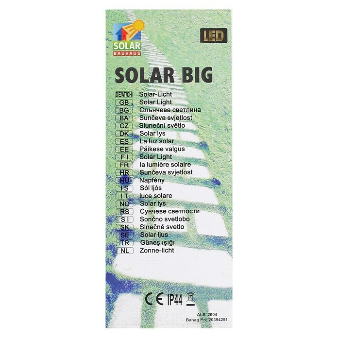 Starlux Set solarlampen Big (Met grondpen, 4 stk., 8 u)