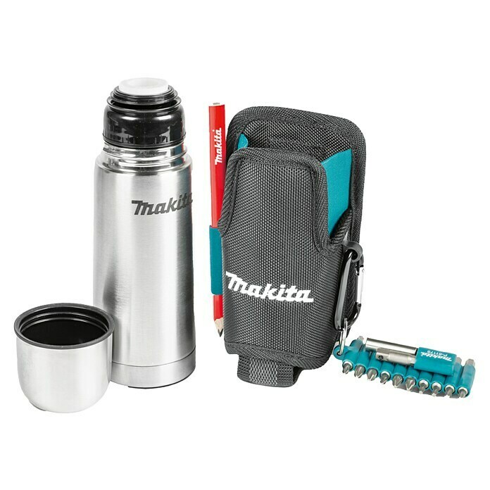 Makita Thermoflasche mit Gürteltasche E-15562 (L x B x H: 90 x 85 x 200 mm) | BAUHAUS