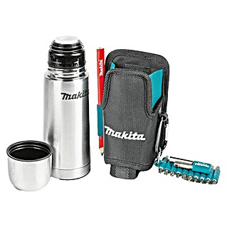 Makita Thermoflasche mit Gürteltasche E-15562 (L x B x H: 90 x 85 x 200 mm)