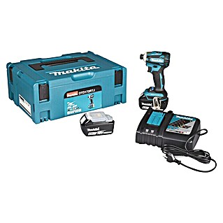 Makita LXT 18V Akku-Schlagschrauber DTD172 (18 V, 2 Akkus, 5 Ah, 180 Nm)