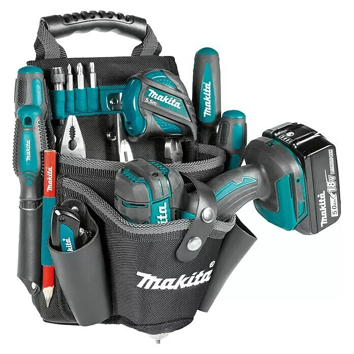 Makita Holster mit Handgriff E-15182 - 260 x 145 x 270 mm - Diagonale Ansicht