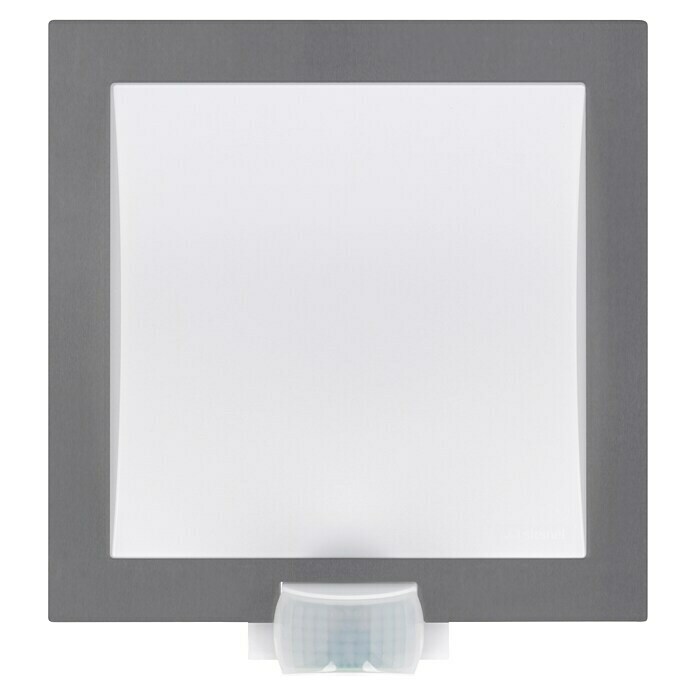 Steinel Sensor-Außenleuchte L 20 (60 W, Farbe: Weiß/Silber, L x B x H: 8 x 24 x 23 cm, IP44)