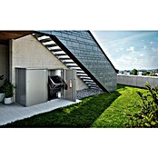 Biohort Mülltonnenbox Alex (L x B x H: 88 x 80 x 129 cm, Quarzgrau Metallic) | BAUHAUS