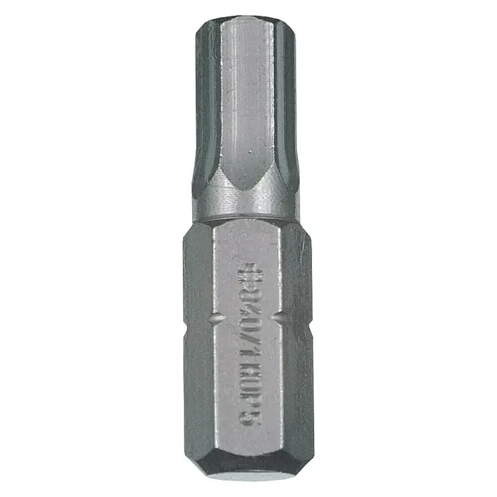 Connex Punta COXT973063 - HEX 3 mm, 25 mm - Una punta Torx plateada para destornilladores, ideal para trabajos de atornillado precisos y para fijar diversos materiales.