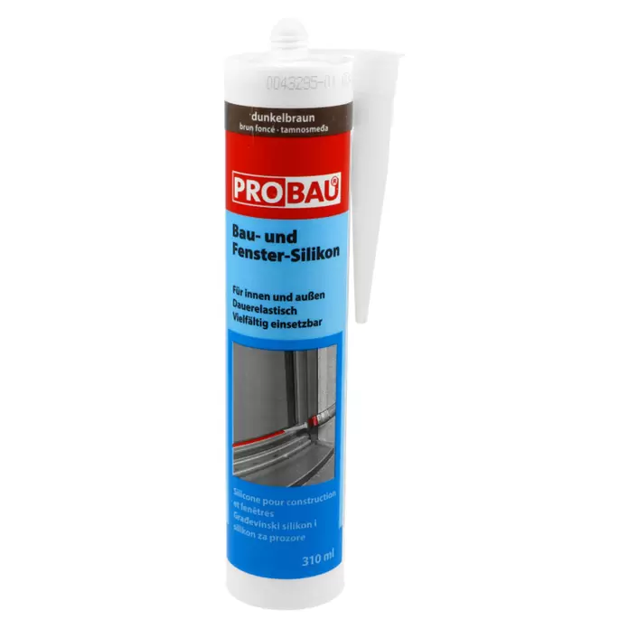 Probau Fenster-Silikon - Dunkelbraun, 310 ml