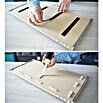 Fllow Wandpolster Inari (Anthrazit, L x B: 60 x 30 cm) | BAUHAUS