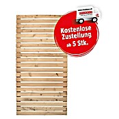 Kiehnholz Sichtschutz-Halbelement Rhombus (89 x 179 cm, Natur)