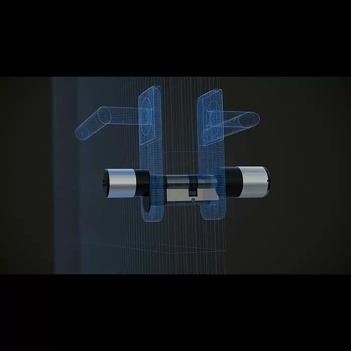 Burg-Wächter Elektronisches Türschloss secuENTRY easy 7601 PIN - Bedienung: Über App - secuENTRY easy von BURG WCHTER: Mehr als nur ein Smartlock!