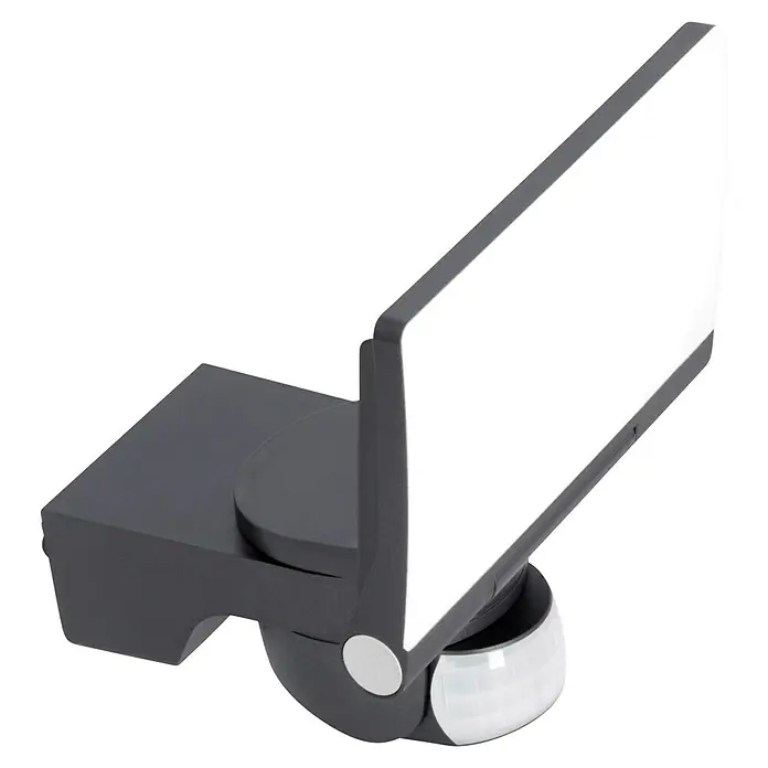 Steinel LED-Sensor-Strahler XLED home 2 S graphit - 13,7 W, L x B x H: 161 x 180 x 218 mm, Graphit, IP44 - Eine LED-Außenleuchte mit Bewegungsmelder. Die Lampe hat ein modernes Design und ist ideal für die Beleuchtung von Haus und Garten.