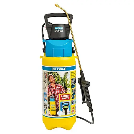 Gloria  Drucksprühgerät AutoPump Set mit Batterie-/Akku-Betrieb