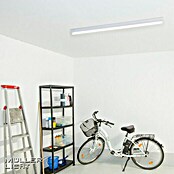 Müller-Licht LED-Wand- & Deckenleuchte Basic 1 (30 W, Weiß, L x B: 120 x 6 cm)
