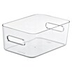SmartStore Aufbewahrungsbox (L x B x H: 29,5 x 19,5 x 12 cm, Kunststoff, Transparent)