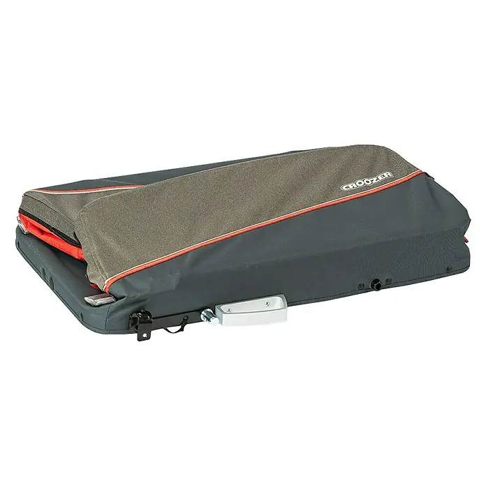 Croozer Fahrradanhänger Cargo Pakko - Traglast: 45 kg, Farbe: Campfire red - Croozer Cargo Gepäckanhänger mit wasserabweisender Abdeckung für sicheren Transport.