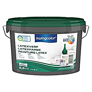 swingcolor Mix Latexverf (Mengkleur basis, 2,5 l, Mat)