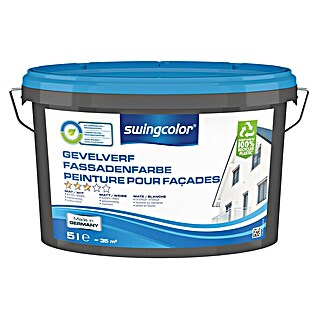 swingcolor Dispersieverf voor gevels (Wit, 5 l)