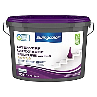 swingcolor Latexverf (Sneeuwwit, Zijdeglans, 10 l)