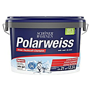 SCHÖNER WOHNEN-Farbe Muurverf Polar Wit (Polar Wit, Mat, 2,5 l)