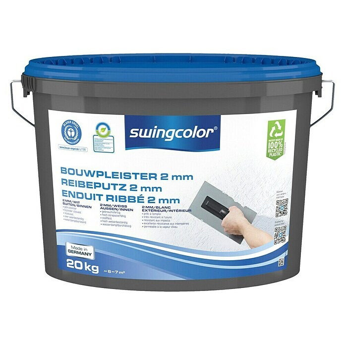 swingcolor Decoratieve pleister (Wit, 20 kg) | BAUHAUS