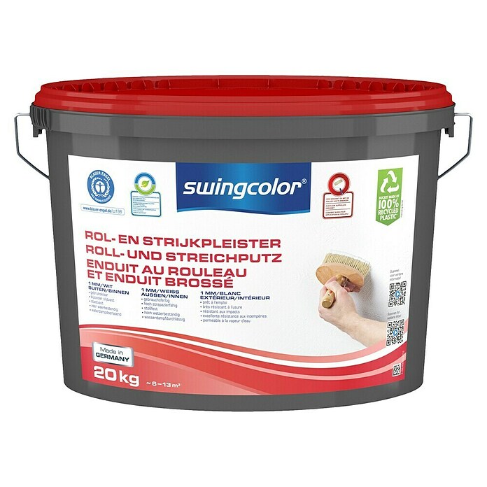 swingcolor Rolbare pleister (Wit, 20 kg) | BAUHAUS
