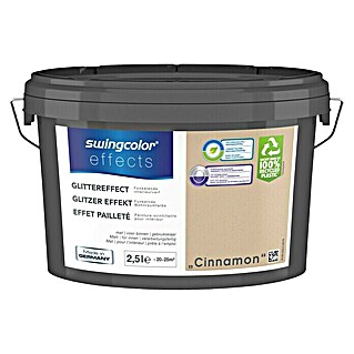 swingcolor Effectverf Glittereffect Cinnamon (Cinnamon, 2,5 l, Mat)