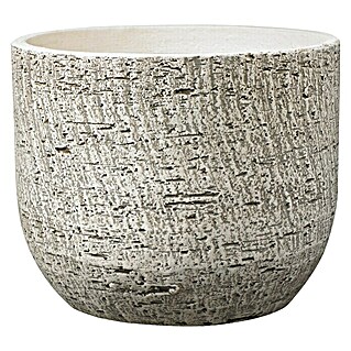 Soendgen Keramik Okrugla tegla za biljke (Vanjska dimenzija (ø x V): 28 x 24 cm, Bijele boje, Keramika)