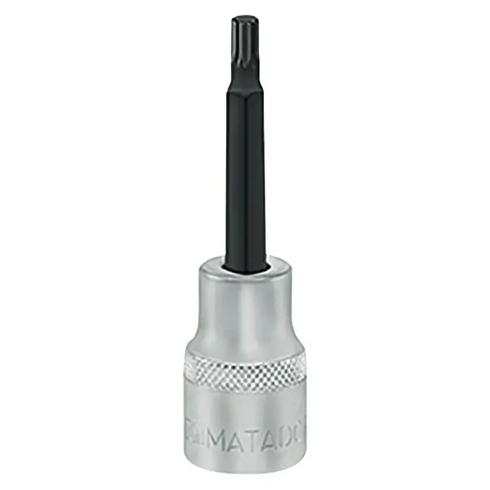 Matador Bit-Adapter - ½″ Innenvierkant - M12 Innenvielzahn - Matador-Steckschlüssel-Einsatz mit Innenvielzahn-Profil für präzise Schraubarbeiten. Robust und ideal für professionelle Anwendungen.