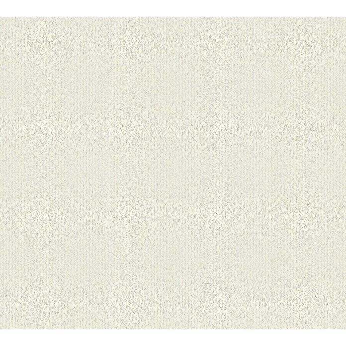 AS Creation Trendwall Vliestapete (Weiß/Creme, Streifen, 10,05 x 0,53 m)
