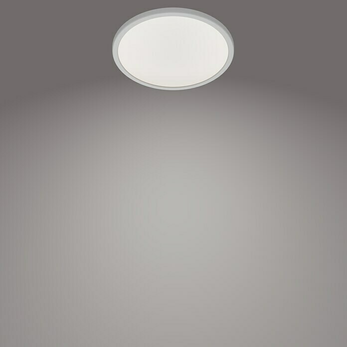 Philips Plafón LED redondo SceneSwitch (15 W, Blanco, Ø x Al: 25 x 2,3 cm)