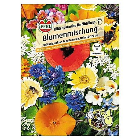 Sperli Wildblumensamen (Blütenparadies für Nützlinge, 2 m²)