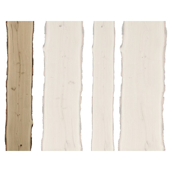 Blockware (Eiche, Anfallende Breite: 26 - 30 cm, 120 x 2,6 cm)