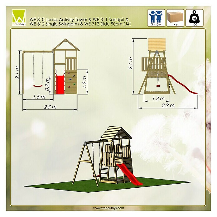 Wendi Toys Kinderspielturm